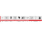 Polisseuse 750w 230v ø 200 mm sans brosses - 213