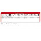 Ponceuse à bande inclinable 150x1750 mm 400v 1350/1600w 1350/1600w 2 vitesses - 507b
