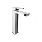 Mitigeur pour lavabo haut col chromé laiton massif