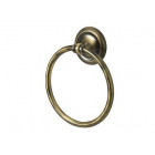 Porte serviette anneau en laiton antique