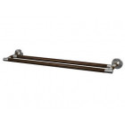 Porte serviette mural double barre