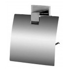 Porte papier toilette avec cache chromé