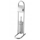 Serviteur de wc brosse wc + porte papier