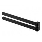 Porte serviette double pivotant