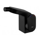 Mitigeur pour bidet à levier noir satiné