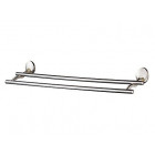 Porte serviette mural double barre
