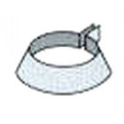 Larmier seul pour conduit spécial gaz alu/alu - Diamètre int. : 125