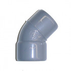 Coude Mâle / Femelle PVC - 22 - Diamètre 50 mm
