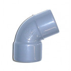 Coude Mâle / Femelle PVC - 67 30 - Diamètre 100 mm