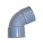 Coude Femelle / Femelle PVC - 67 30 - Diamètre 80 mm
