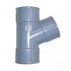 Culotte Femelle / Femelle simple PVC - 45 - Diamètre 63 mm