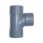 Culotte Femelle / Femelle simple PVC - 87 30 - Diamètre 50 mm