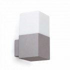 Aplique murale de jardin grise tarraco 1 ampoule