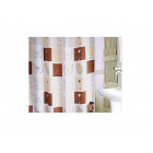 Rideau de douche textile serie thessa 180 x 200 cm beige