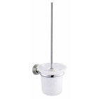 Brosse wc avec support mural serie one à fixer ou à coller