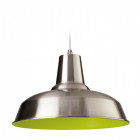 Suspension smart, acier brossé / vert