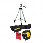 Niveau laser plomb 3 points SPL3 STANLEY - portée 30 mL - 1-77-318  