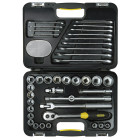 Coffret à Douilles 1/2” Clés mixtes - 40 pces STANLEY 1-99056
