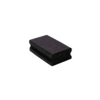 Cale à poncer en mousse velcro - 70 x 120 mm - pour bois et métaux - LEMAN - 70120.20