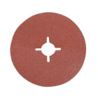 10 disques en fibre 125 x 22,23 mm - Grain 60