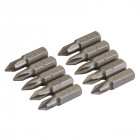 10 embouts Phillips chrome-vanadium - PH1