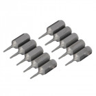 10 embouts Torx chrome-vanadium - T4