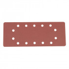 10 feuilles abrasives perforées 115 x 280 mm - Grain 240