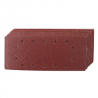 10 feuilles abrasives perforées 115 x 280 mm - Grain 60