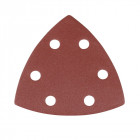 10 feuilles abrasives triangulaires auto-agrippantes 90 mm - Grain 240