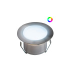 10 Spots LED à Encastrer - RGB - Telecommande + Transformateur 30W - SIROS - Ø60mm - Ø perçage 41mm - Plug & Play - Basse Intensité