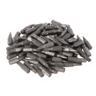 100 embouts de vissage plats Cr-V - 5 mm