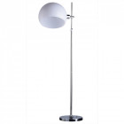 Lampadaire chromé techno 1 ampoule 184 cm