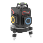 Niveau laser avec étui de rangement, mini trépied et télécommande 15-30 m autonivelant
