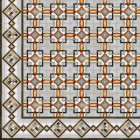 Vodevil pombo 3 corner carrelage aspect carreaux de ciment - 20 x 20 cm