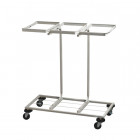 Support de sac poubelle tri sélectif 3 x 110 L