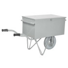 Brouette boite à outils, cantine 900x500x430mm, 1 roue increvable
