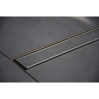 Caniveau de douche italienne inox – 110 cm modèle à carreler