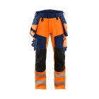 Pantalon stretch 4D Haute-Visibilité avec poches flottantes détachables 11221648 - Couleur et taille au choix