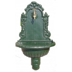 Fontaine murale en fonte à sceller 75x44x21cm