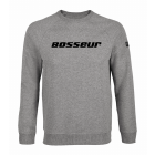 Sweat-shirt col rond - BOSSEUR - Doma T.XL Gris chiné 11962-010