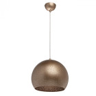 Suspension dorée megapolis 1 ampoule 130 cm Suspension dorée megapolis 1 ampoule 130 cm