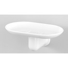 Porte savon mural coupelle abs blanc c-1system series