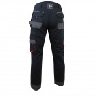 Pantalon de travail à genouillères multi poches lma minerai - Taille au choix