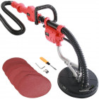 Ponceuse électrique pliable pour plâtre 750 watts rouge helloshop26 3401074