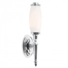 Applique dryden5, chrome et verre