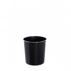 Corbeille poubelle papier bureau chambre noir