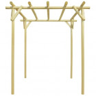 Vidaxl pergola de jardin 2 x 2 x 2 m bois de pin imprégné