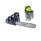 Hyundai - tronçonneuse thermique 53 cm3 + casque forestier htrt53cf