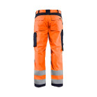 Pantalon multinormes inhérent Orange-Fluo/Marine 15881513 - Taille au choix