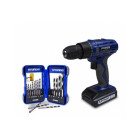 Hyundai perceuse sans fil 14v + coffret d'accessoires hpvd14l-15